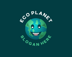 Happy Planet Earth logo design