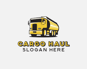 Tank Truck Forwarding Transport logo design