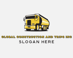 Cargo - Tank Truck Forwarding Transport logo design