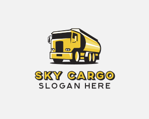 Tank Truck Forwarding Transport logo design