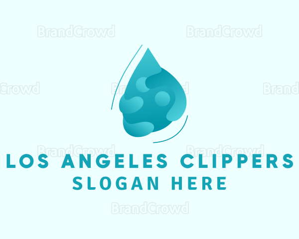 Sanitation Water Liquid Logo