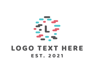 Animation - Memphis Tech Design logo design