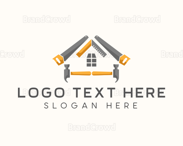 Construction Building Tools Logo