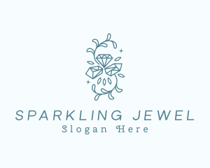 Crystal Precious Gem logo design