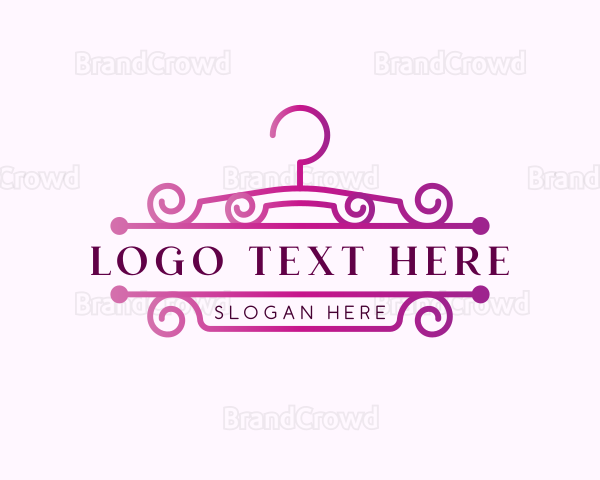 Fashion Boutique Hanger Logo