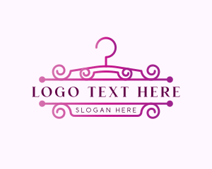 Atelier - Fashion Boutique Hanger logo design