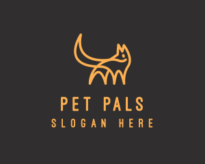 Wildlife Fox Pet logo design