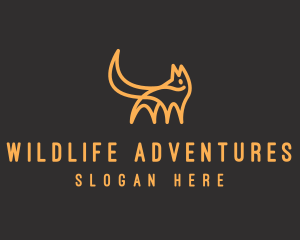 Wildlife Fox Pet logo design