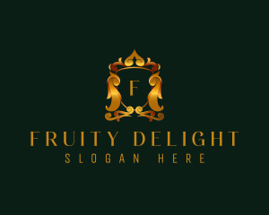 Luxury Crest Shield logo design