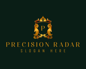 Luxury Crest Shield logo design