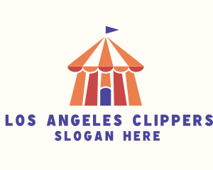 Circus Carnival Tent Logo