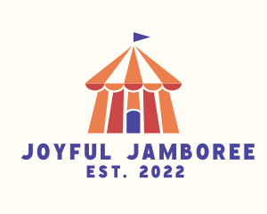 Carnival - Circus Carnival Tent logo design