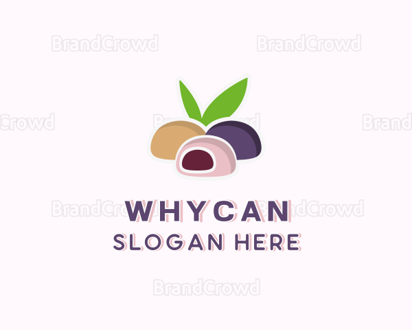 Sweet Mochi Dessert Logo