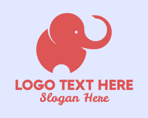 Illustrative - Baby Elephant Logo logo design