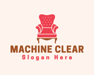 Upholstery Armchair Furniture Logo