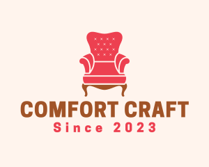 Upholstery - Upholstery Armchair Furniture logo design