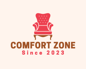 Armchair - Upholstery Armchair Furniture logo design