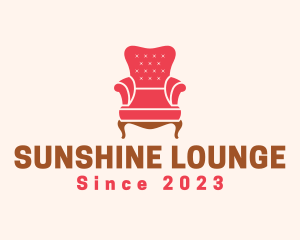 Upholstery Armchair Furniture logo design