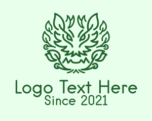 Environment Friendly - Dragon Plant Herb logo design