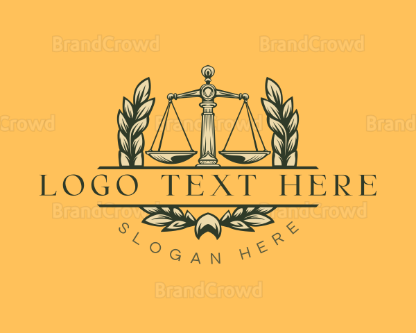 Law Legal Scales Logo