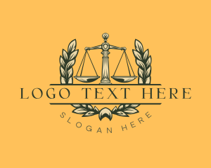 Judicial - Law Legal Scales logo design