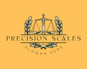Scales - Law Legal Scales logo design