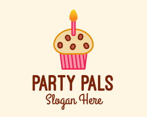 Birthday - Birthday Cupcake Cake logo design