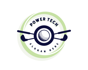 Golf Sports Team Logo