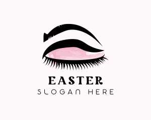 Eyelash - Eye Makeup Glam logo design