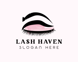 Eye Makeup Beauty logo design