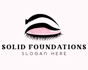 Eyelash - Eye Makeup Glam logo design