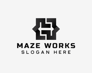 Maze - Maze Industrial Contractor logo design