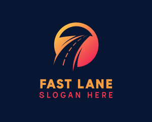 Highway - Gradient Road Highway logo design