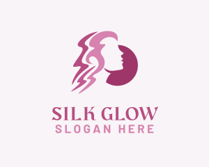 Conditioner - Woman Hair Salon logo design