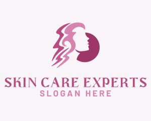 Woman Hair Salon logo design