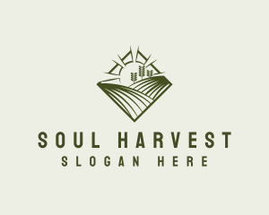  Agriculture Farm Field logo design