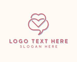 Speech - Heart Talk Therapy logo design