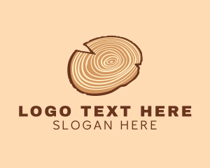 Lumber - Tree Wood Lumberjack logo design