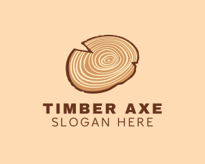 Tree Wood Lumberjack logo design