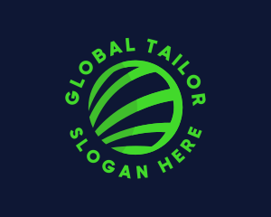 Global Tech Innovation Sphere logo design