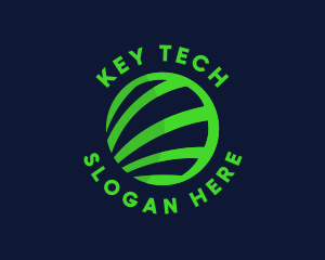 Global Tech Innovation Sphere logo design