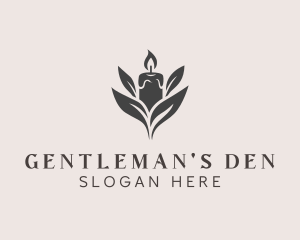 Wax Candle Light logo design