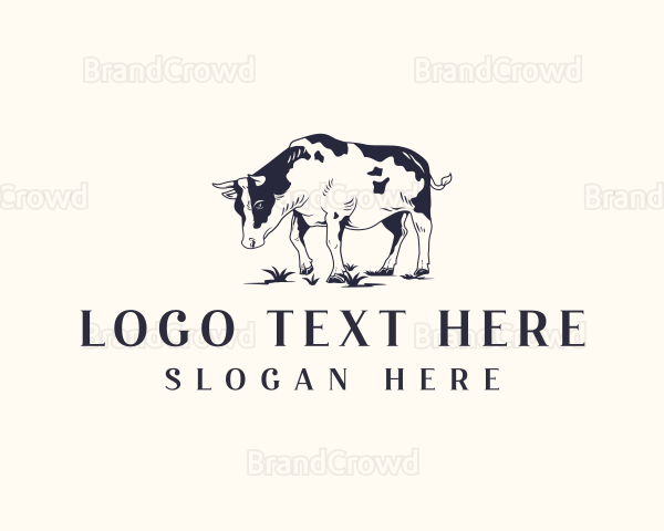 Animal Cow Livestock Logo