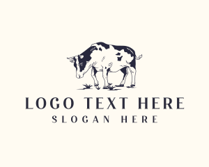 Wagyu - Animal Cow Livestock logo design