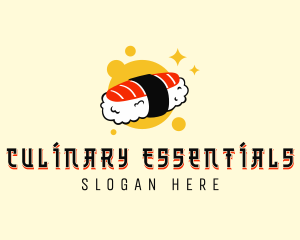 Culinary Sushi Cuisine logo design