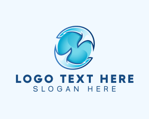 Help - Hand Globe Organization logo design
