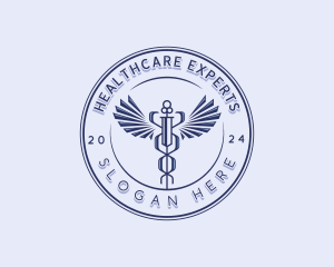 Caduceus Medical Healthcare logo design