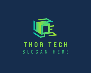 Tech Cube Network logo design