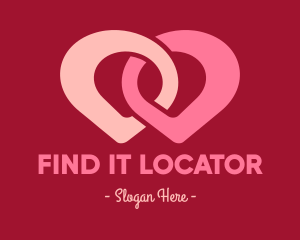 Locator - Link Location Pin logo design