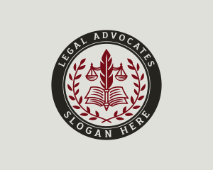 Legal Notary Attorney logo design